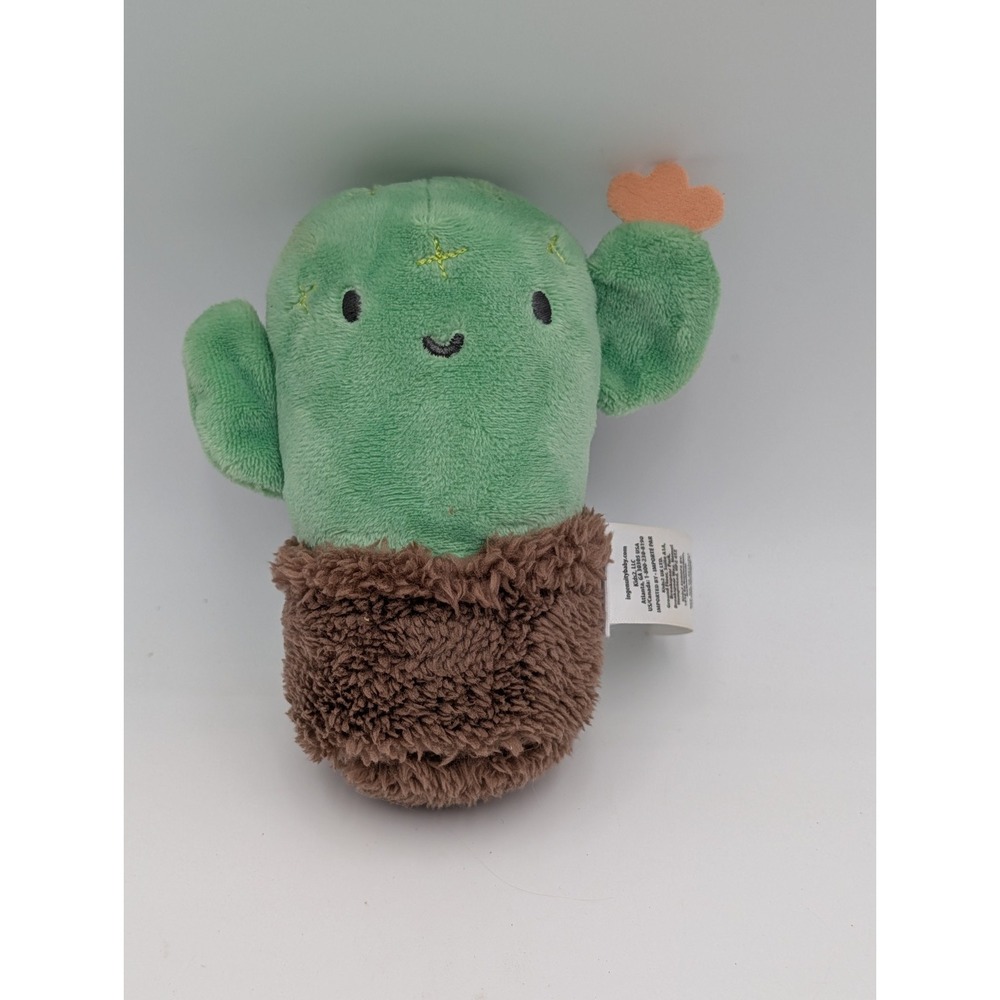 Ingenuity Cactus Rattle Plush 5 Inch Kids2 Stuffed Animal Toy